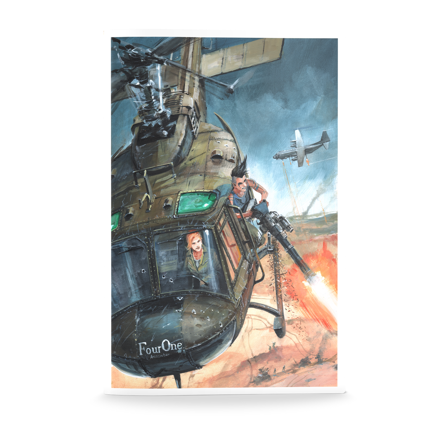 Ground Hammer Keith Burns Print